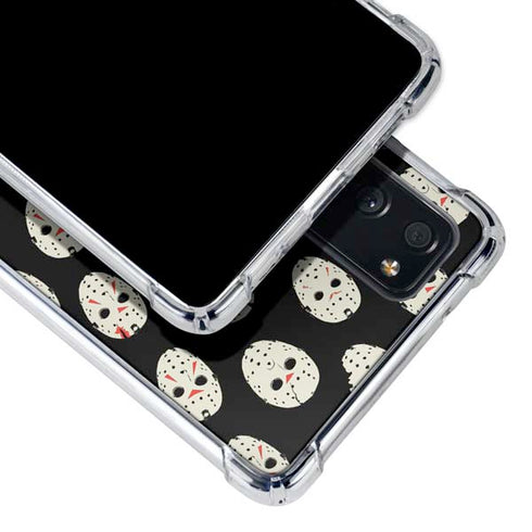 Warner Bros Friday the 13th Jason Voorhees Pattern Galaxy S20 FE Clear Case
